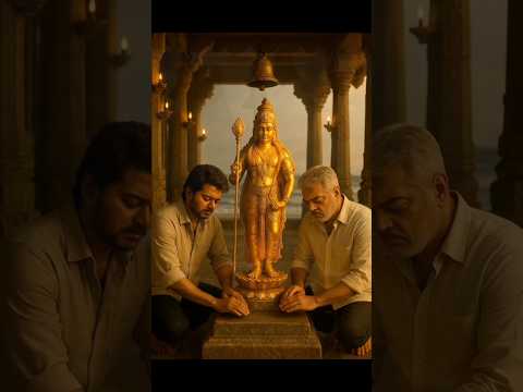 🙏Thalapathyvijay and Thalaajith Tiruchendur Murugan Dharisanam #god #tiruchendurmurugan #murugan
