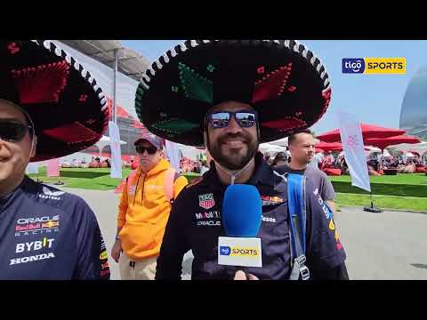 ¡México presente en el GP de Bakú! ? Hinchas mexicanos  fanáticos del ‘Checo’ Pérez