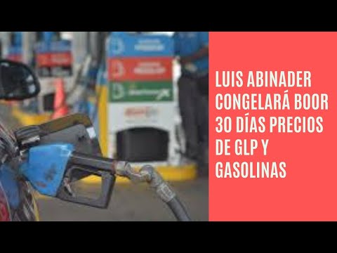 Luis Abinader  congelará por 30 días precios GLP y gasolinas