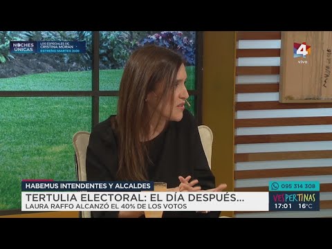 Vespertinas - Laura Raffo a la presidencia de República Afap