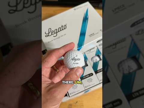 Legato Golf Ball… have you hit one? #golf #legato #golfball