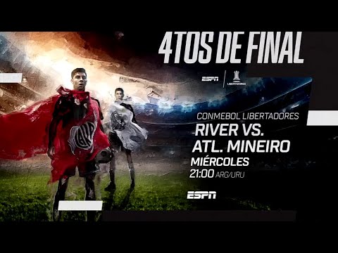 River Plate VS. Atletico Mineiro - CONMEBOL Copa Libertadores 2021 - Cuartos IDA - ESPN PROMO