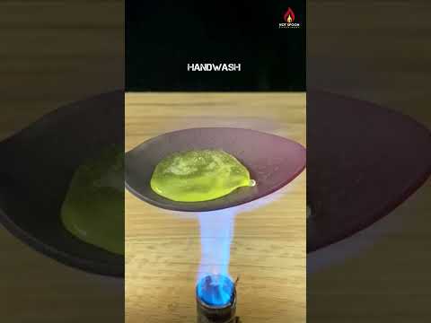 1000°C Hotspoon VS Hand wash 😱 #shorts #satisfyingvideo #experiment #foryou #fypシ