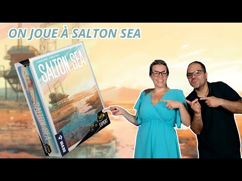 { Règles Et Partie } ON JOUE À SALTON SEA | Jeu De Société | Iello