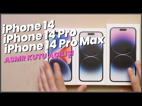 iPhone 14, iPhone 14 Pro ve iPhone 14 Pro Max Kutu Açılışı [ASMR]