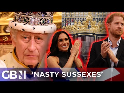 ROW ERUPTS after 'NASTY' Sussexes CLAIM they're NOT invited to King's birthday | Angela Levin