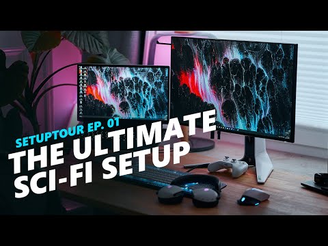 Video: Setuptour Episode 01: Aliens in White - the complete Alienware Laptop Setup!