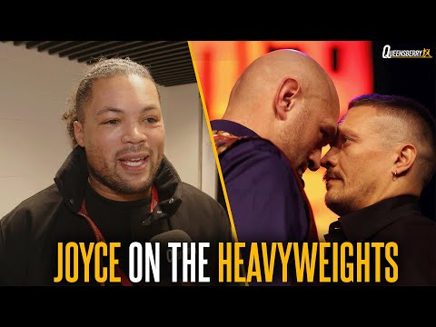"aj vs ngannou is who lands first! " 💥 | joe joyce on heavyweights & why fury-usyk is hard to predict