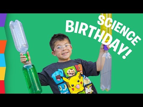 THE BEST SCIENCE BIRTHDAY PARTY! See how we made it happen!!!