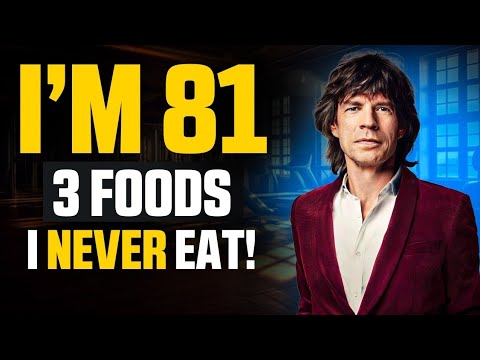 Mick Jagger (81) Still Looks 45! "I AVOID 3 FOODS & Don't Get Old"