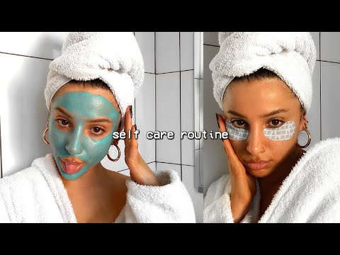 my self care pamper routine! (skincare, hair, eyebrows & body care)