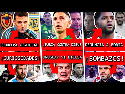 ARGENTINA sorprendió por VENEZUELA+ ¿SCALONI retó al DIBU?+ BIELSA sin PAZ+ PROBLEMAS en RIVER