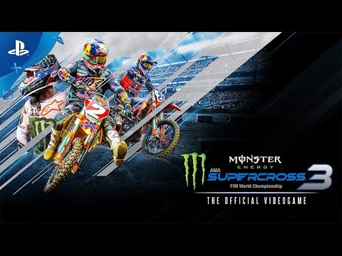Monster Energy Supercross - The Official Videogame 3 - Announcement Trailer | PS4