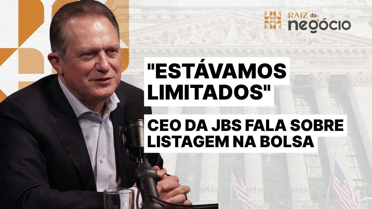 O adeus da JBS à Bolsa brasileira é uma nova fase afirma o CEO Gilberto Tomazoni