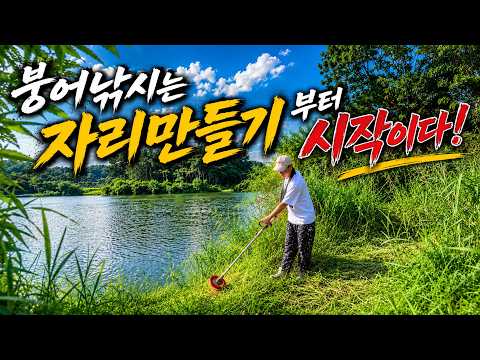 <strong>풀이</strong> 가득 자란 자리, 조용히 침투 !!