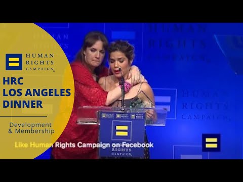 #HRCLADinner: America Ferrera and Lena Dunham