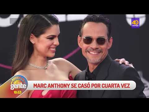 #ArribaMiGente|Marc Anthony se casa por cuarta vez