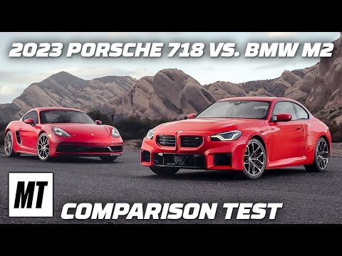 2023 BMW M2 vs Porsche 718 Cayman GTS 4.0: A Sports Car Showdown
