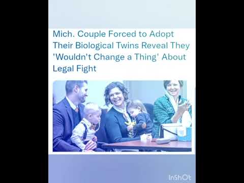 Mich. Couple Forced to Adopt Their Biological Twins Reveal They 'Wouldn't Change a Thing' About