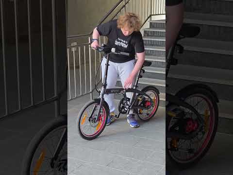 DYU SP1 Folding E-Bike – 14kg + Removable Power Bank!