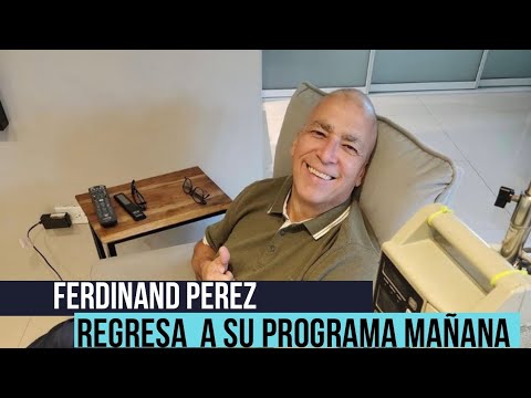 FERDINAND PEREZ REGRESA A LA TELEVISIÓN TRAS TRATAMIENTO CONTRA EL CANCER [ La Chispa clips]
