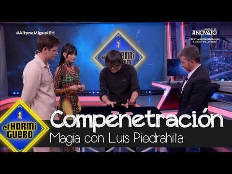 Aitana y Miguel demuestran su compenetración con la magia de Luis Piedrahita - El Hormiguero