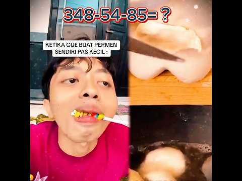 DRAMA Adinsyach, Ketika gue bikin permen sendiri pas kecil #shorts