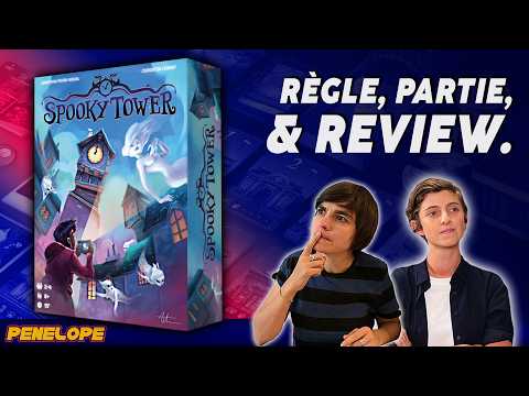 SPOOKY TOWER - La règle, la partie, la critique !...... Bouh !