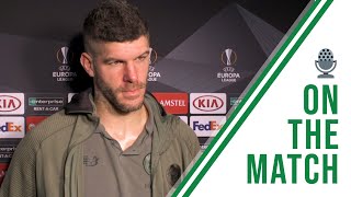 Fraser Forster on the Match | Copenhagen 1-1 Celtic | UEL last 32 first-leg