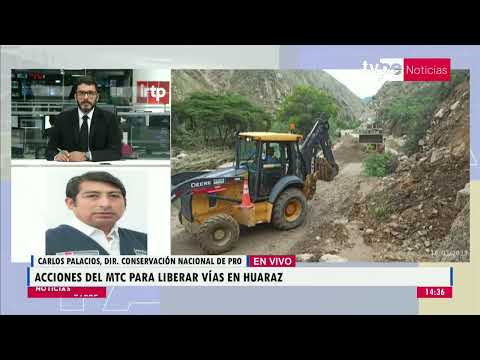Noticias Tardes | Carlos Palacios, director de Conservación Nacional de Provías - 16/03/2023