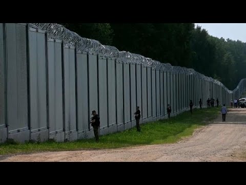 Már majdnem kész a határfal a lengyel-belarusz határon Białowieża-nál