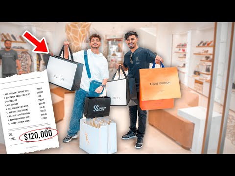 SHOPPING IN DUBAI WITH MUNAWAR ( BIG BOSS WINNER!! )