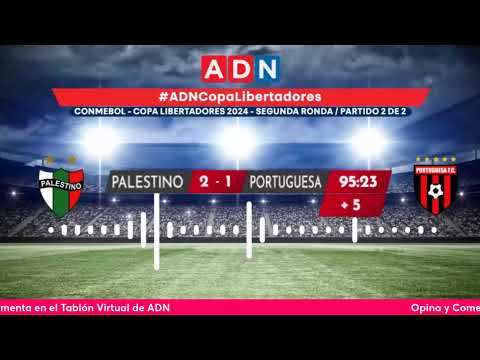 Palestino vs Portuguesa / Copa Libertadores Fase 2 -  Partido 2 de 2