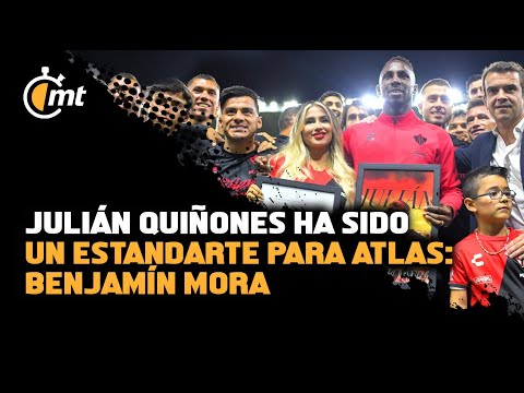 Julián Quiñones ha sido un estandarte para Atlas: Benjamín Mora