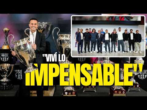 🔴​🔵​PEDRO se despide del BARÇA rodeado de leyendas y de sus 20 TÍTULOS AZULGRANAS🏆