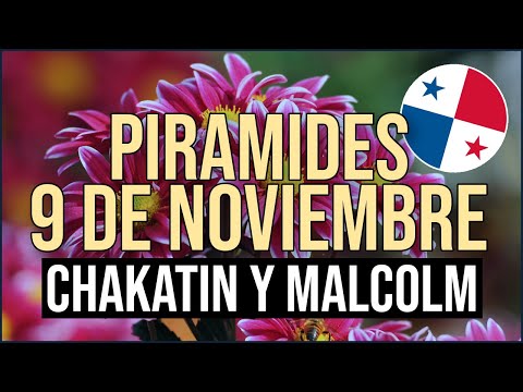 Pirámide Lotería de Panamá Jueves 9 de Noviembre 2023  Pirámide de Chakatin y Malcolm Ramos