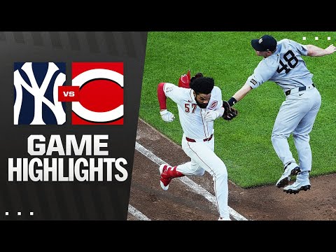 Yankees vs. Reds Game Highlights (6/24/25) | MLB Highlights