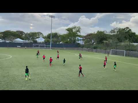 Jamaica National Academy vs Trinidad Pt1| Reggae Boyz Youth Development