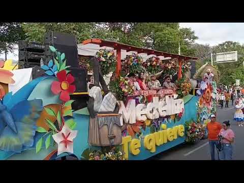 Arelys Henao en el Desfile Primavera - Alcaldía de Medellín