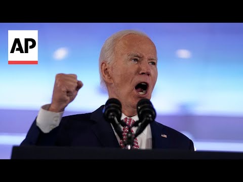 Biden says Harris will be a great president; criticizes Trump