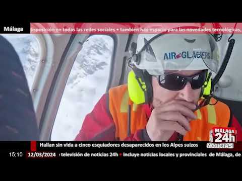 Noticia - Hallan sin vida a cinco esquiadores desaparecidos en los Alpes suizos