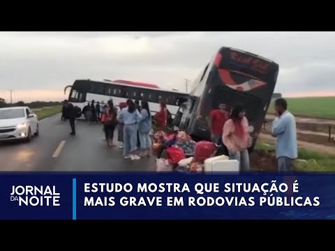 Acidentes em estradas federais aumentam | Jornal da Noite