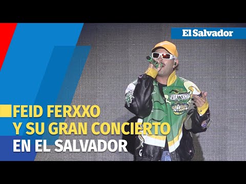 Feid Ferxxo dejó sin energías a sus fans en El Salvador