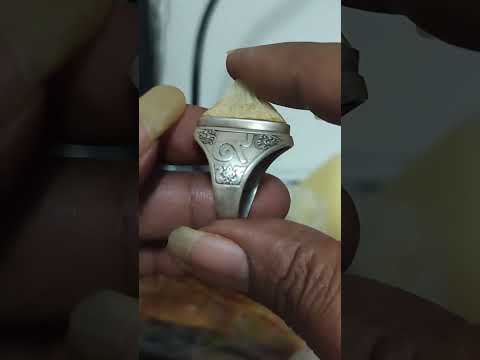 ขายแหวนเงินแท้หัวปลากระแบนหม