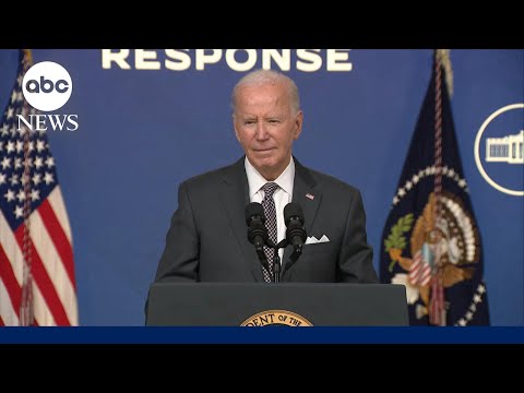 Biden delivers remarks in the aftermath of Hurricane Milton