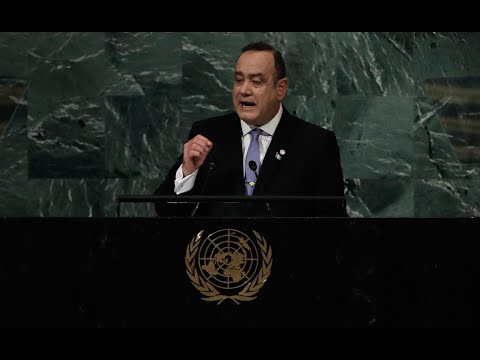 Esto dijo el Presidente Alejandro Giammattei en la Asamblea General de la ONU