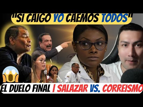 Salazar y Rafael Correa se mandaron a la BERENJENA “Si caigo yo, ellos también caen” Gissela Garzón