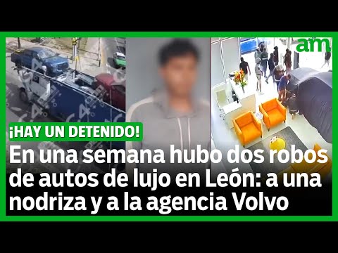 En una semana hubo dos grandes robos de autos de lujo en León: a una nodriza y a la agencia Volvo