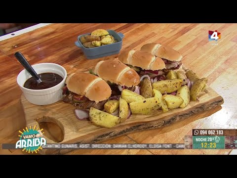 Vamo Arriba - Sandwich de costillas de cerdo