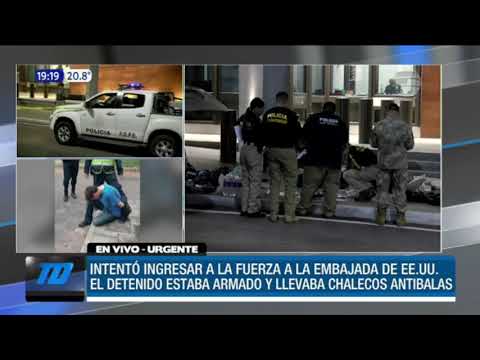 Alerta máxima en la Embajada de Estados Unidos en Asunción